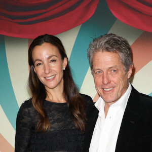 Anna Elisabet Eberstein et son mari Hugh Grant à l'avant-première du film "Wonka" à l'UGC Normandie à Paris. © Coadic Guirec/Bestimage