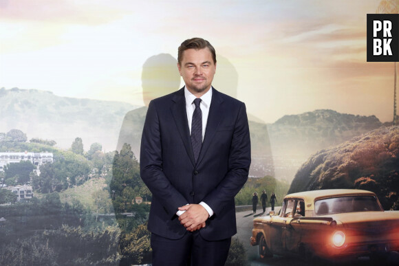 Leonardo Di Caprio - Photocall lors de la première du film "Once Upon A Time in Hollywood" à Rome.