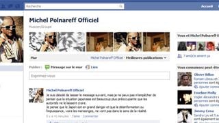 Michel Polnareff ... Paniqué par la situation au Japon