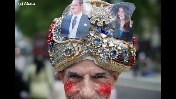 Mariage de Kate et William ... On a trouvé le plus grand fan (PHOTOS)