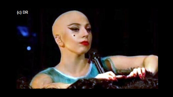 VIDEO : Lady Gaga chauve ... Nouvelle provoc' sur sa chanson Hair