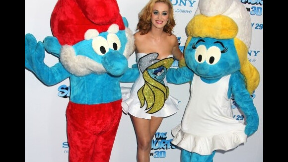 Les Schtroumpfs : l’avant première avec Katy Perry (PHOTOS)