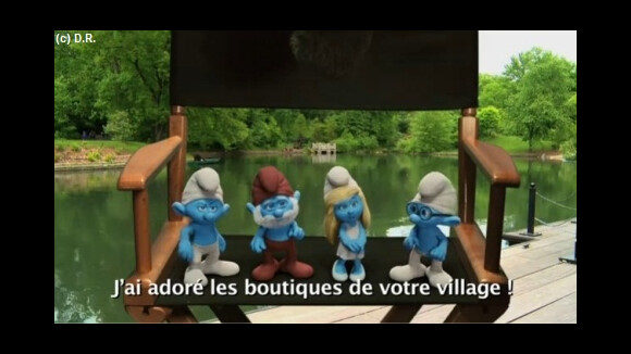 VIDEO - Les Schtroumpfs : l’interview des petits hommes bleus