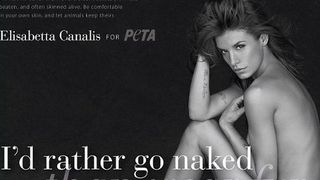 Elisabetta Canalis nue pour Peta (PHOTOS et VIDEOS) ... Elle va vous faire détester la fourrure