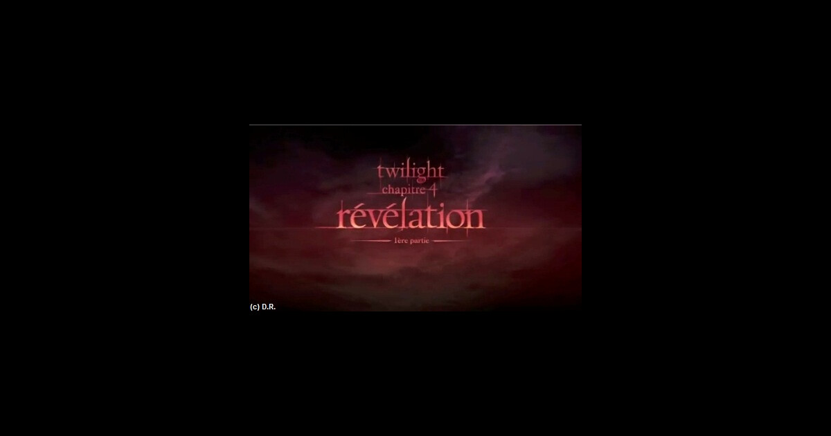Twilight 4 : la ''Révélation'' de la nouvelle bande annonce en VF