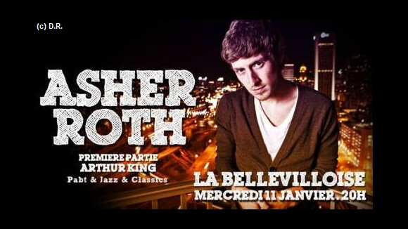 Asher Roth : le rappeur en concert à Paris