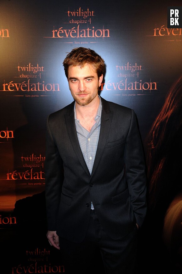 Robert Pattinson à Paris en novembre 2011
