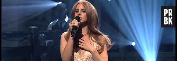Lana Del Rey lors de l'émission Saturday Night Live