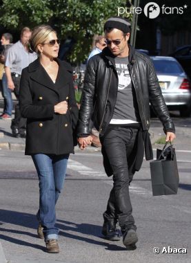 Jennifer Aniston en ballade avec son homme, Justin Theroux