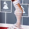 Rihanna vétue d'une belle robe-guirlande