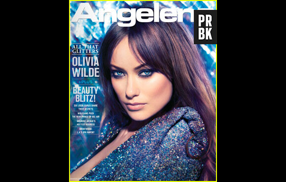 Olivia Wilde en couverture de Angelo Magazine