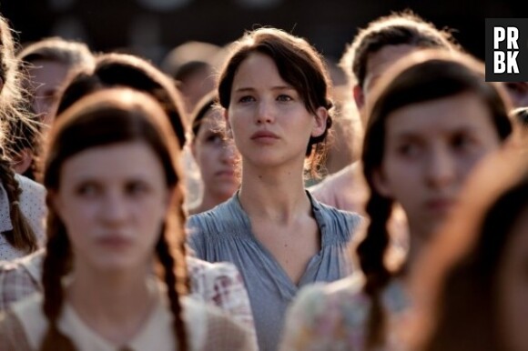 Katniss lors de la Moisson dans Hunger Games