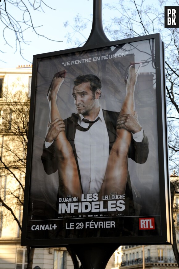 Les affiches du film Les Infidèles vont disparaître des rues