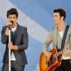 Les Jonas Brothers en concert