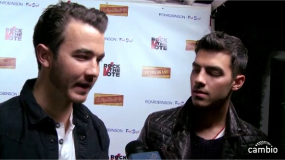 Kevin et Joe Jonas (re)parlent d'un nouvel album des Jonas Brothers : back to work ! (VIDEO)