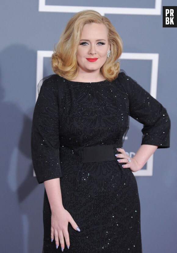 Adele est rayonnante