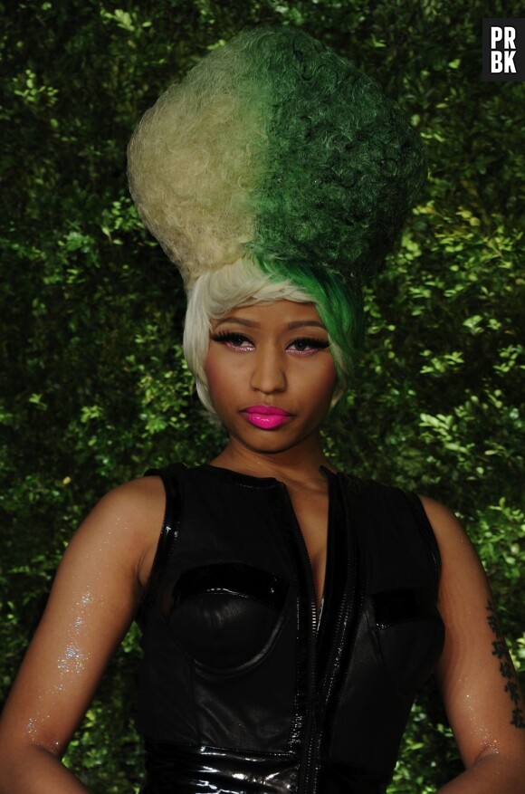 Nicki Minaj, la reine des coiffures farfelues