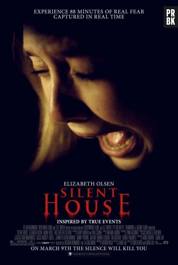 Elizabeth Olsen sur l'affiche de Silent House
