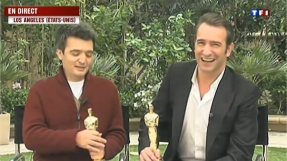 Jean Dujardin : l'Oscar 2012, un instant "magique" qui ne lui donnera pas la grosse tête (VIDEO)