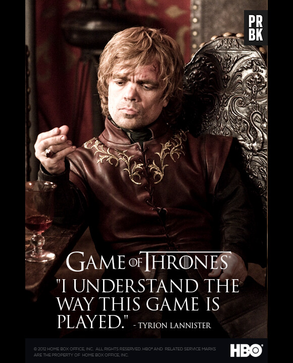 Tyrion Lannister dans Game of Thrones