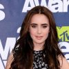 Lily Collins, aux MTV Movie Awards 2011