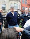 Georges Clooney lors de son arrestation.