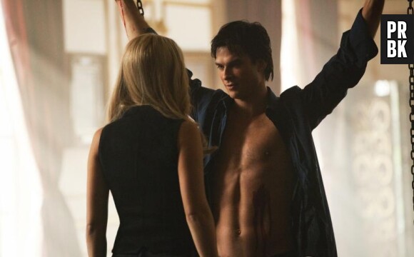 Damon torturé par Rebekah