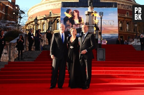 Kate Winslet, James Cameron et Billy Zane fêtent la sortie de Titanic 3D