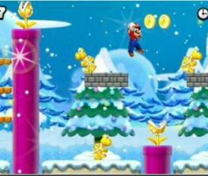 Des décors variés dans le New Super Mario Bros.2