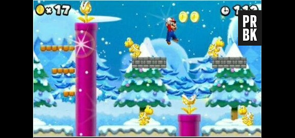 Des décors variés dans le New Super Mario Bros.2