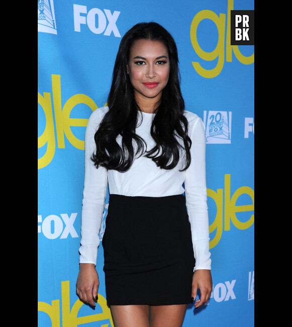 Naya Rivera alias Santana à la soirée Glee