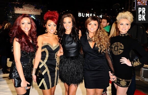 Le groupe Little Mix, avec Perrie Edwards à droite