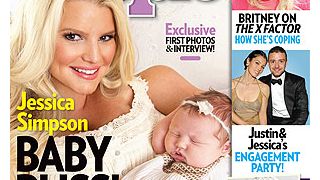 Jessica Simpson maman : elle nous présente son bout de chou (PHOTO)