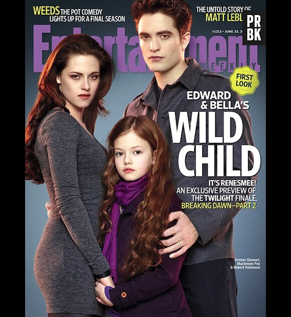 Edward, Bella et Renesmée, star du dernier Twilight