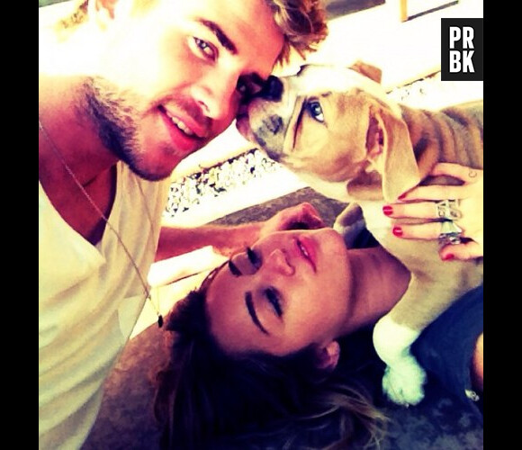 Miley Cyrus et Liam Hemsworth nagent dans le bonheur !