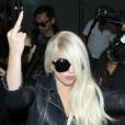 Lady Gaga et son doigt d'honneur