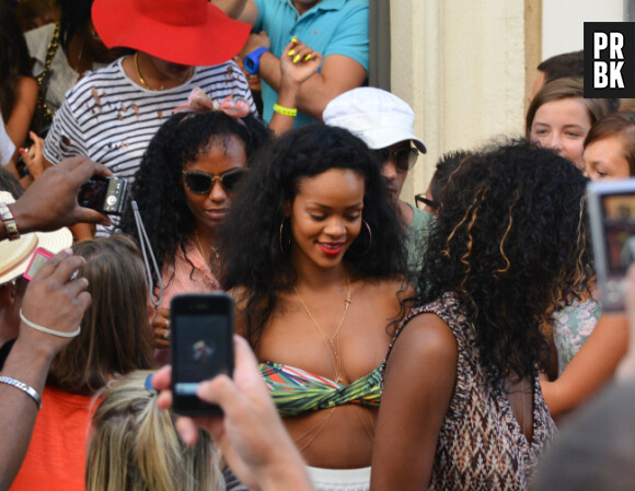 Rihanna n'est pas passée inaperçue à Saint-Tropez !