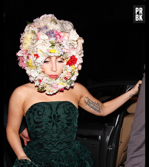 Lady Gaga s'est prise pour un vase !