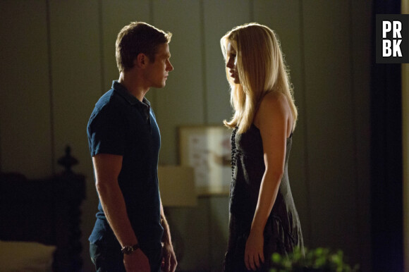 Rebekah face à Matt dans Vampire Diaries