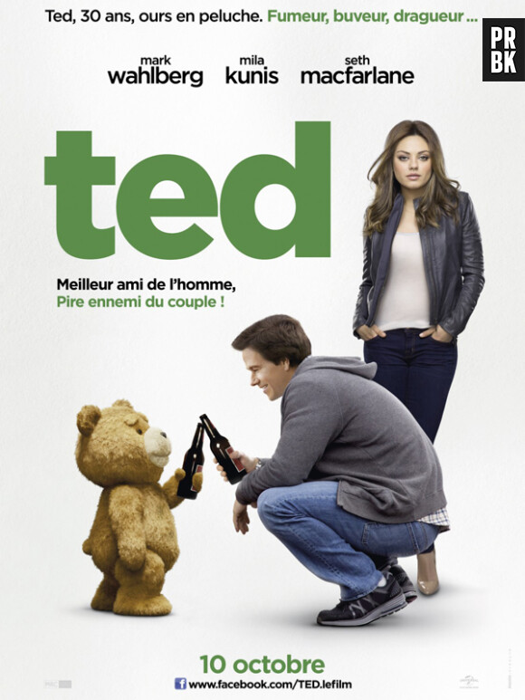 Ted, un ours en peluche vraiment pas comme les autres !