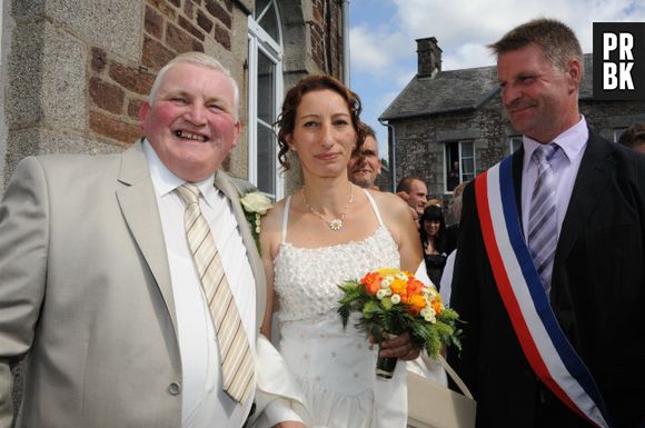 Thierry et Annie lors de leur mariage