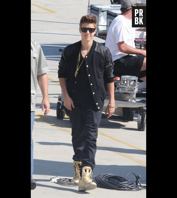 Justin Bieber est mieux à pied !