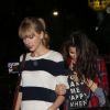 Selena Gomez et Taylor Swift passent une soirée entre filles le 17 novembre 2012
