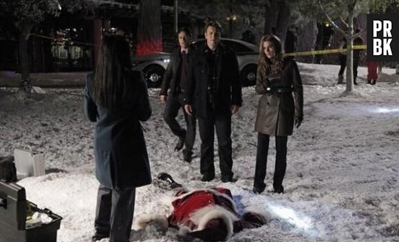 Le Père Noël est assassiné dans Castle