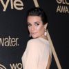Lea Michele était sublime à une soirée organisée pour les Golden Globes