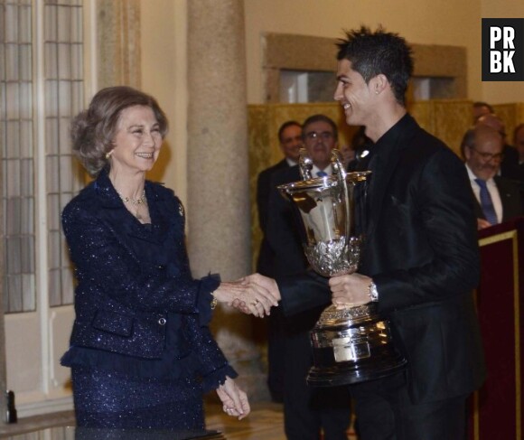 Cristiano Ronaldo voulait être parfait devant la reine Sofia !