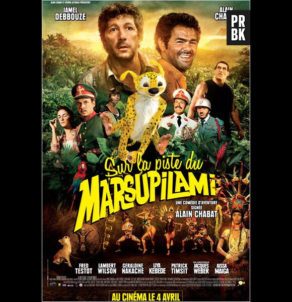 Sur la piste du Marsupilami est le plus gros succès français en 2012