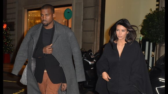 Kim Kardashian et Kany West à Paris : shopping pour les soldes ?