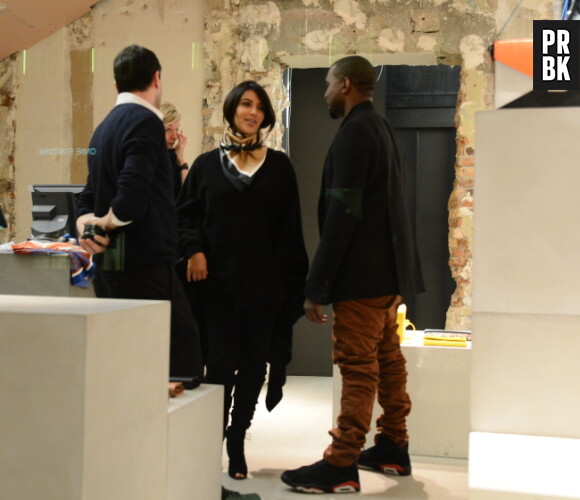 Kim Kardashian et Kanye West adorent faire les magasins