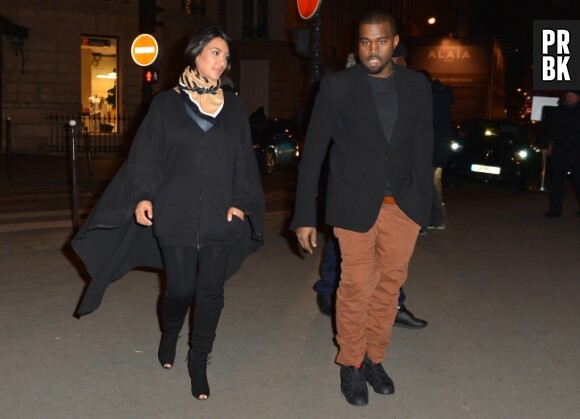 Kim Kardashian et Kanye West en mode incognito